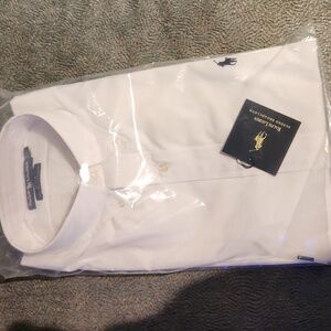 Mens Ralph Lauren button down long sleeve shirt
